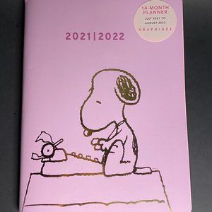 Snoopy Planner July 21 - Aug 22 14-month